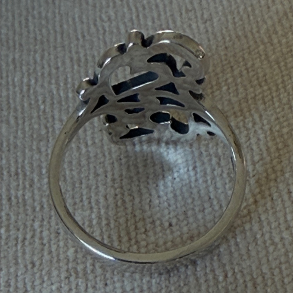James Avery Swirls and Scrolls Hearts Ring - Picture 3 of 4